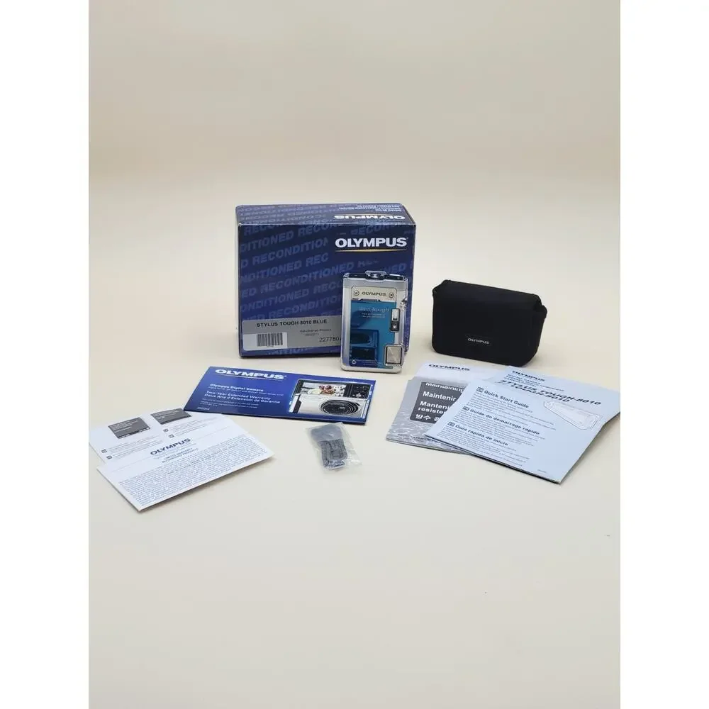 Olympus Stylus Tough 8010 14MP Shock + Waterproof Digital Camera